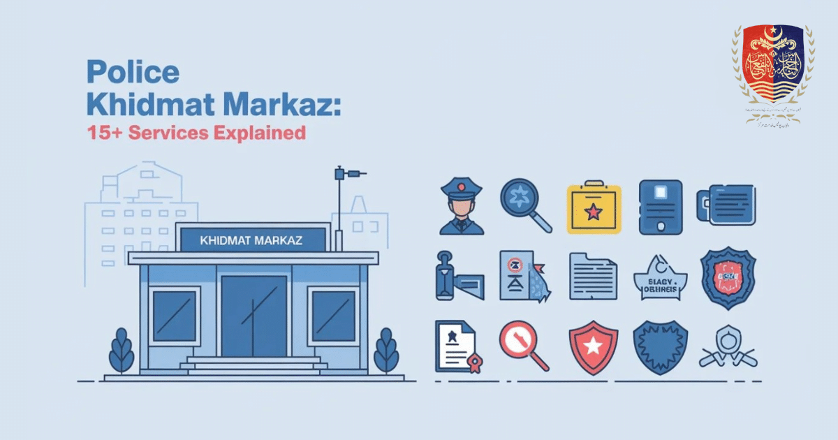 Police Khidmat Markaz and Its 15+ Services Explained