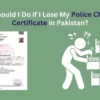 How to File A Lost Report in Pakistan?