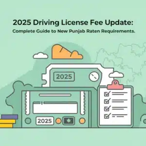 2025 Driving License Fee Update: Punjab Rates & Requirements