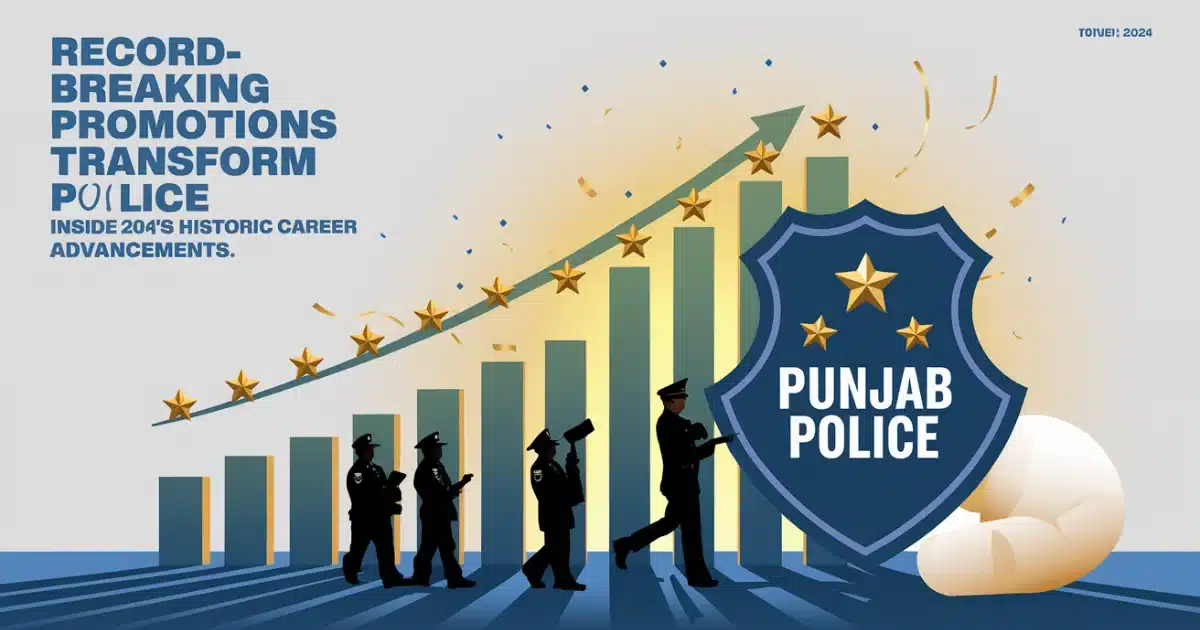 Record-Breaking Promotions in Punjab Police 2024