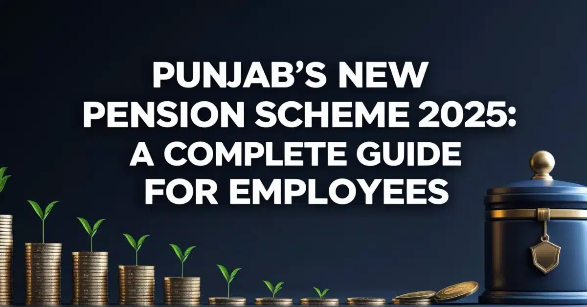 Punjab’s New Pension Scheme 2025: A Complete Guide for Employees